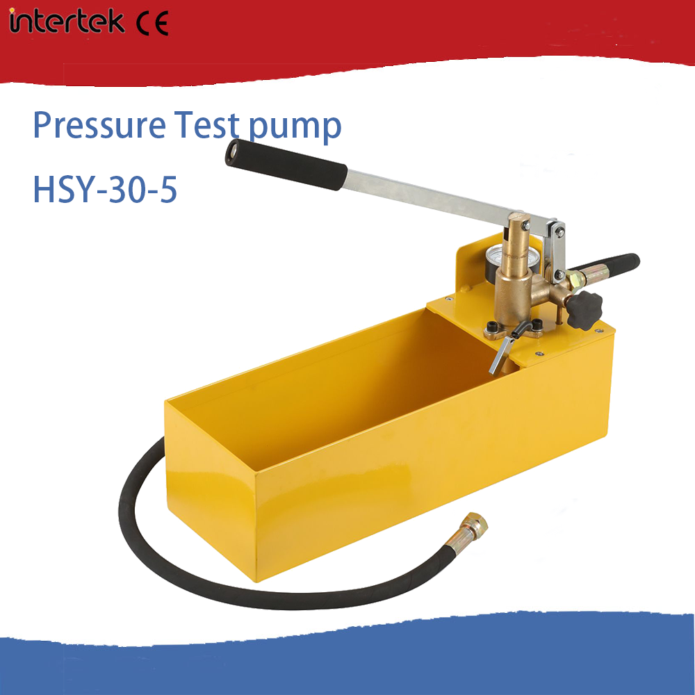 Виды испытательных насосов и их выбор