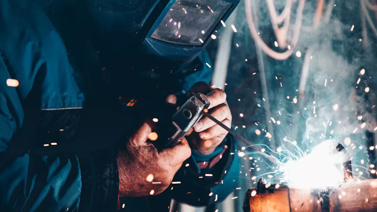 Объяснение метода сварки труб